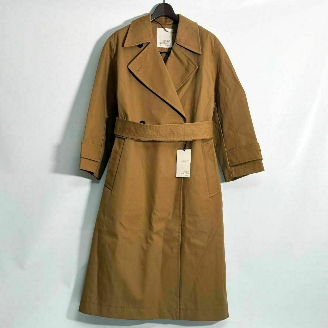 新品】STUDIO NICHOLSON×ZARAトレンチコートM-L