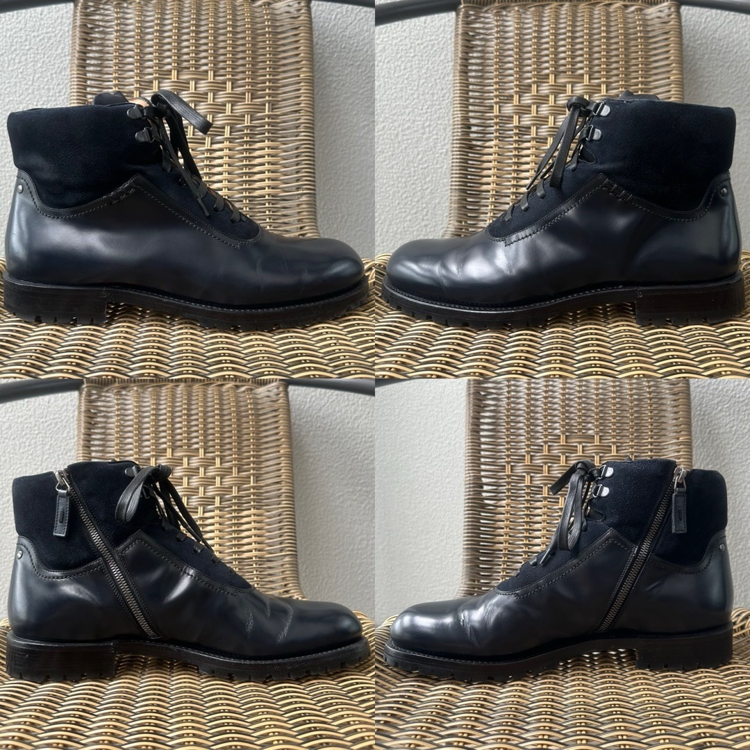 BERLUTI - 定価45,1万 ベルルッティ ブルニコ レザー ブーツ BERLUTI - 定価45,1万 ベルルッティ ブルニコ レザー ブーツ