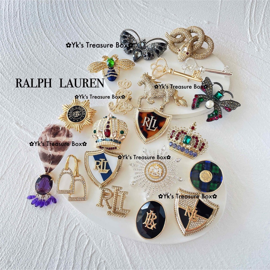 Ralph Lauren - R658/RALPH LAUREN/ブラックパヴェバタフライ Ralph Lauren - R658/RALPH LAUREN/ブラックパヴェバタフライ