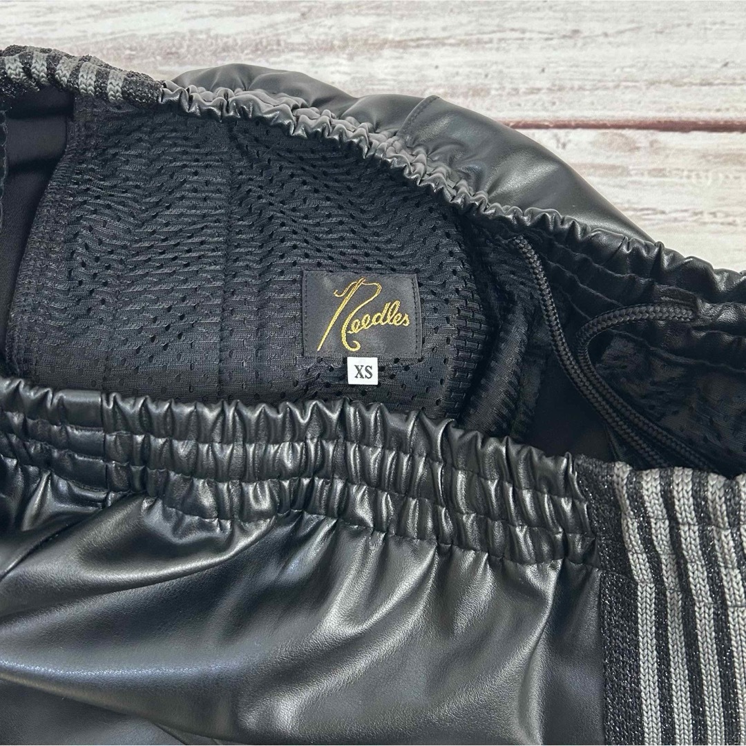 Needles - needles LHP別注 23aw トラックパンツ レザー Needles - needles LHP別注 23aw トラックパンツ レザー