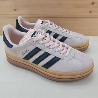 adidas - アディダス ガゼル ボールド ピンク/ガム 25センチの adidas - アディダス ガゼル ボールド ピンク/ガム 25センチの