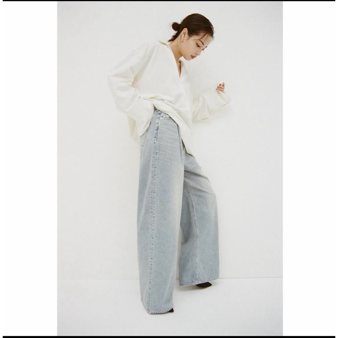 SuzuHirose×CLANE】TUCK WIDE DENIM PANTS パンツ SuzuHirose×CLANE】TUCK WIDE DENIM PANTS パンツ