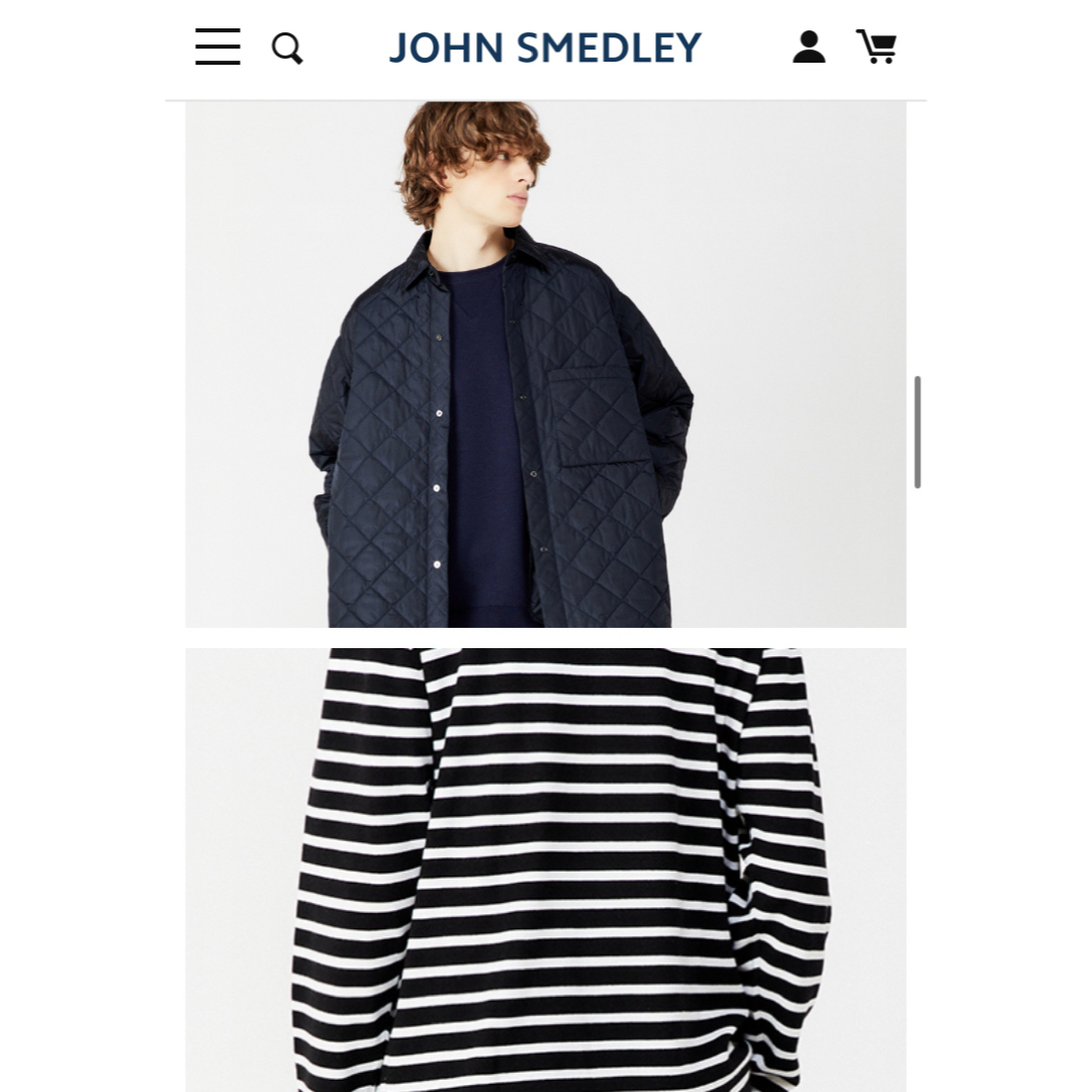 JOHN SMEDLEY - K様専用 ジョンスメドレー バルマカーンコートの JOHN SMEDLEY - K様専用 ジョンスメドレー バルマカーンコートの