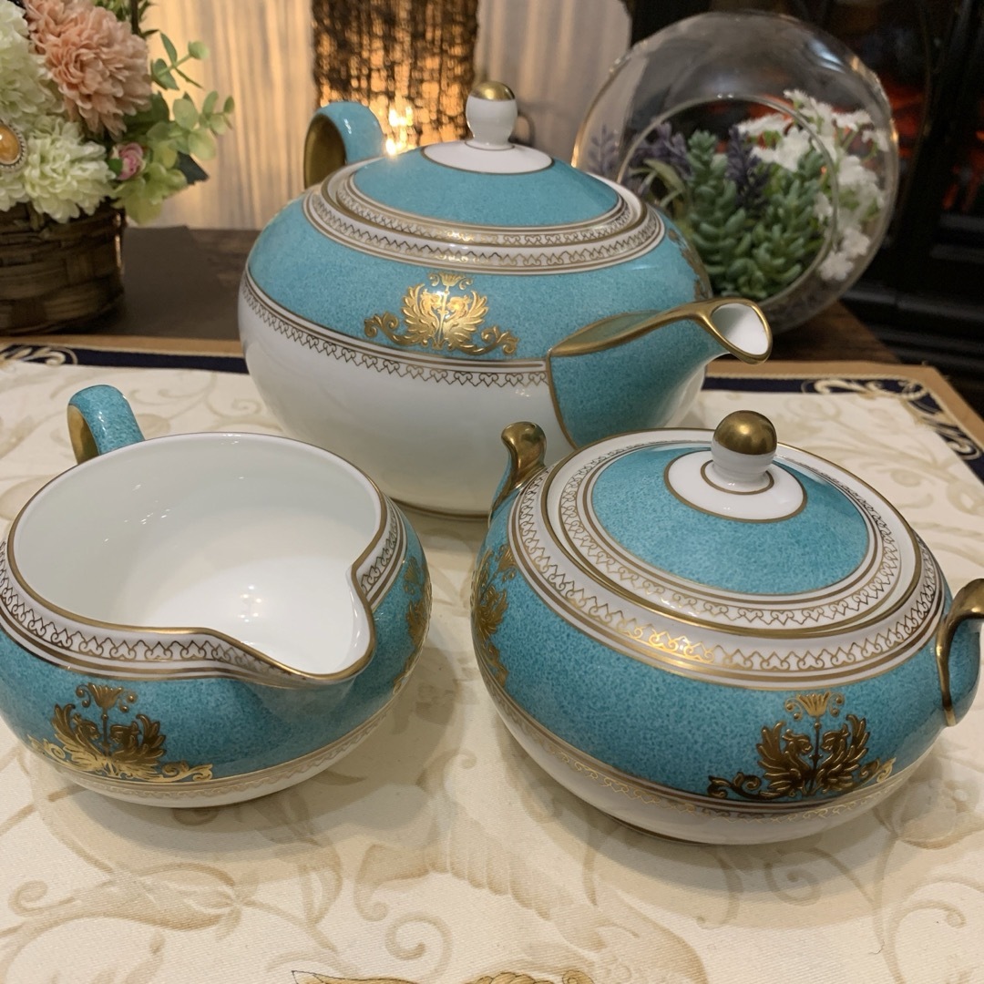 WEDGWOOD - 未使用 ウェッジウッド コロンビア パウダー WEDGWOOD - 未使用 ウェッジウッド コロンビア パウダー