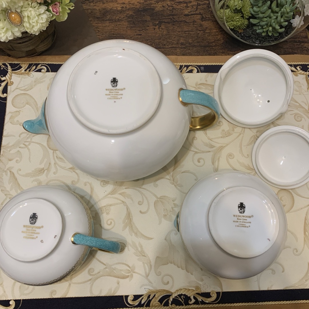 WEDGWOOD - 未使用 ウェッジウッド コロンビア パウダー WEDGWOOD - 未使用 ウェッジウッド コロンビア パウダー