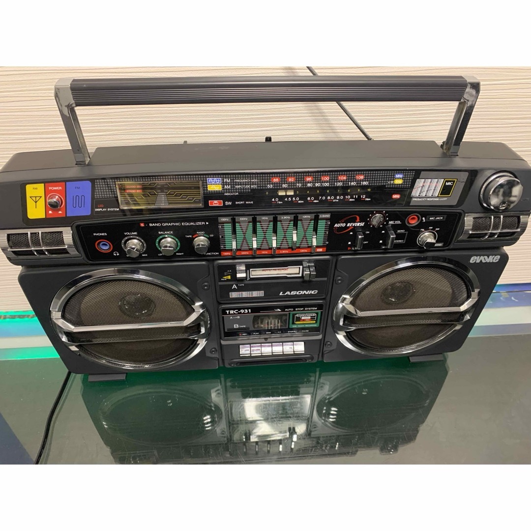 Olasonic - LASONIC TRC-931ラジカセBOOMBOX デットストック品 Olasonic - LASONIC TRC-931ラジカセBOOMBOX デットストック品