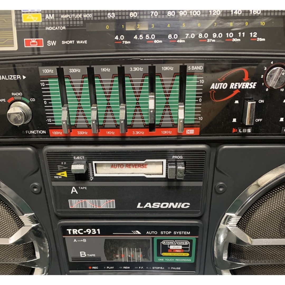 Olasonic - LASONIC TRC-931ラジカセBOOMBOX デットストック品 Olasonic - LASONIC TRC-931ラジカセBOOMBOX デットストック品