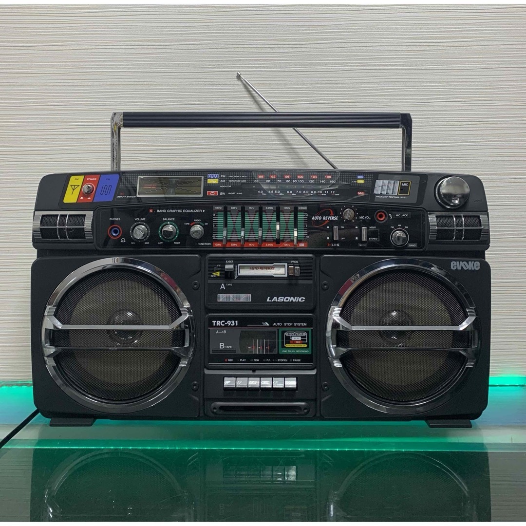 Olasonic - LASONIC TRC-931ラジカセBOOMBOX デットストック品 Olasonic - LASONIC TRC-931ラジカセBOOMBOX デットストック品