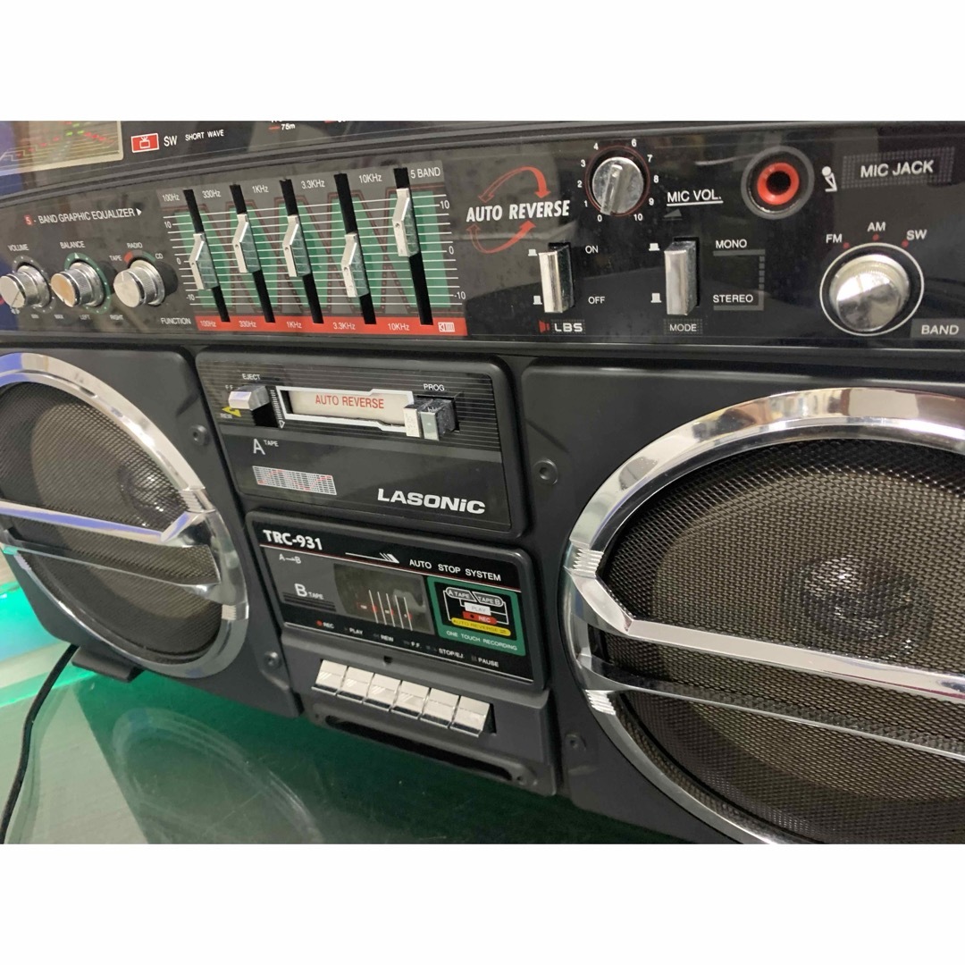 Olasonic - LASONIC TRC-931ラジカセBOOMBOX デットストック品 Olasonic - LASONIC TRC-931ラジカセBOOMBOX デットストック品