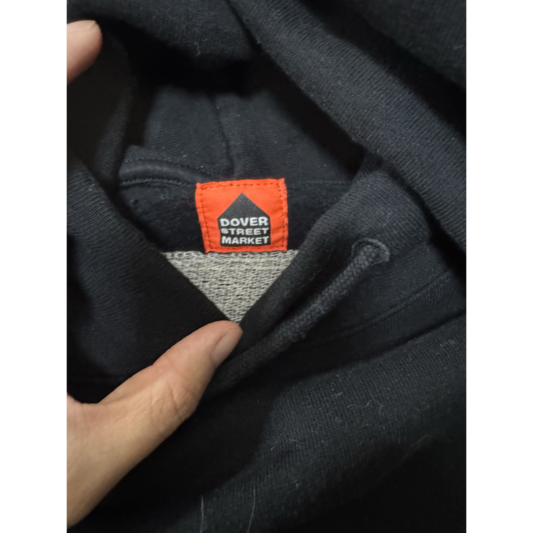 Off-White - 美品DOVER STREET MARKET✖️OFFwhiteパーカー 黒 Off-White - 美品DOVER STREET MARKET✖️OFFwhiteパーカー 黒