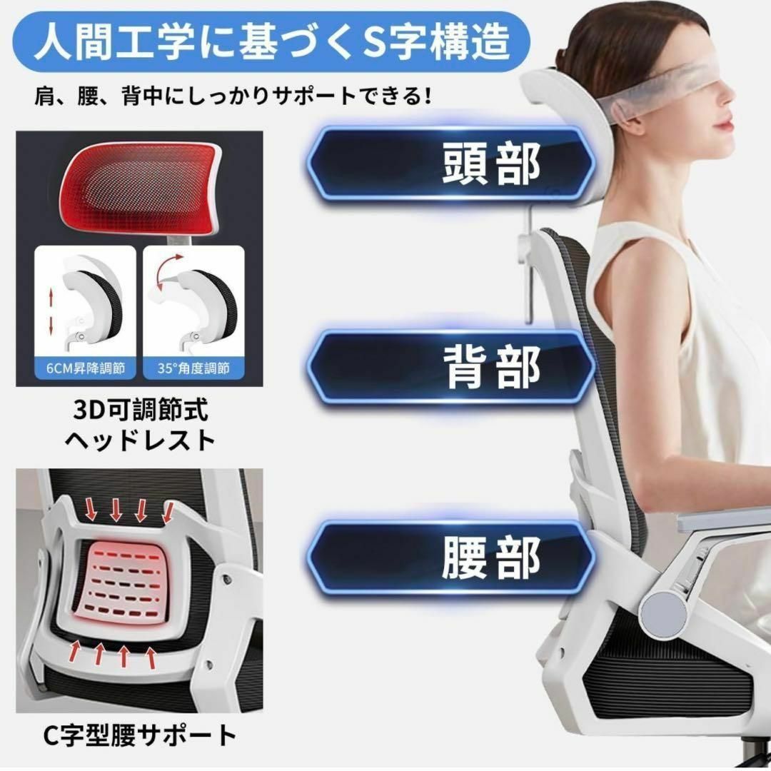オフィスチェア デスクチェア 人間工学 テレワーク チェア 疲れ