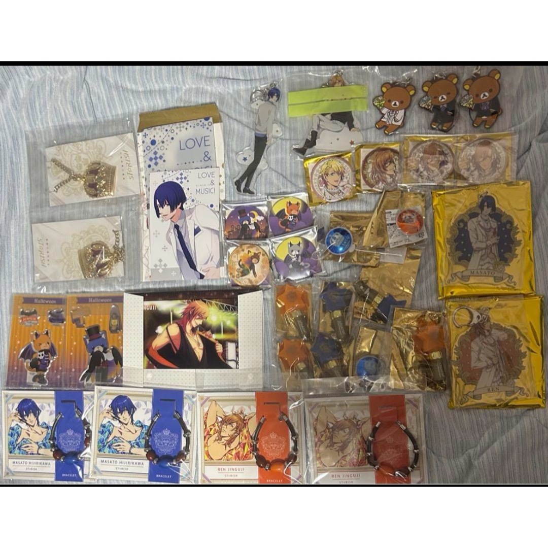 新品☆あんスタ☆UNDEAD【大神晃牙】砂上の自信☆応援☆缶バッジ 新品☆あんスタ☆UNDEAD【大神晃牙】砂上の自信☆応援☆缶バッジ