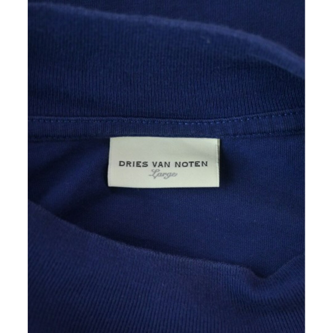 DRIES VAN NOTEN Tシャツ・カットソー L 青 【古着】 DRIES VAN NOTEN Tシャツ・カットソー L 青 【古着】