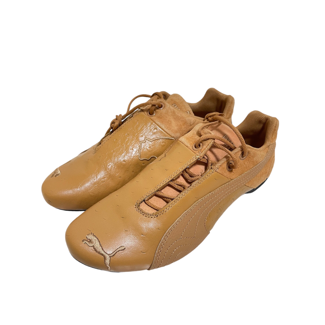 PUMAプーマ フューチャーキャット オーストリッチ 高級レザー 24.5cm PUMAプーマ フューチャーキャット オーストリッチ 高級レザー 24.5cm