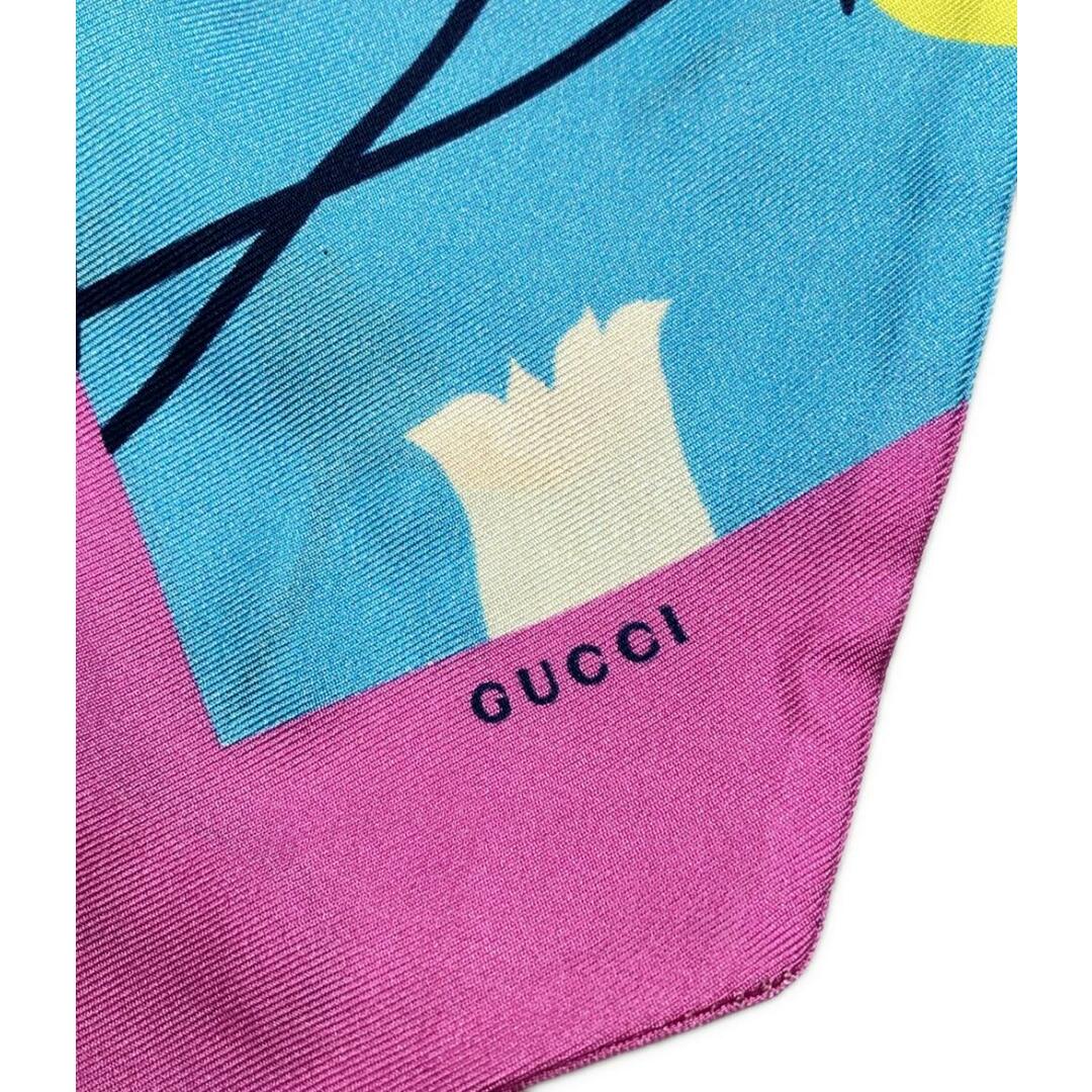 GUCCI - 美品 グッチ GUCCI ネックボウ シルク100% チューリップ GUCCI - 美品 グッチ GUCCI ネックボウ シルク100% チューリップ