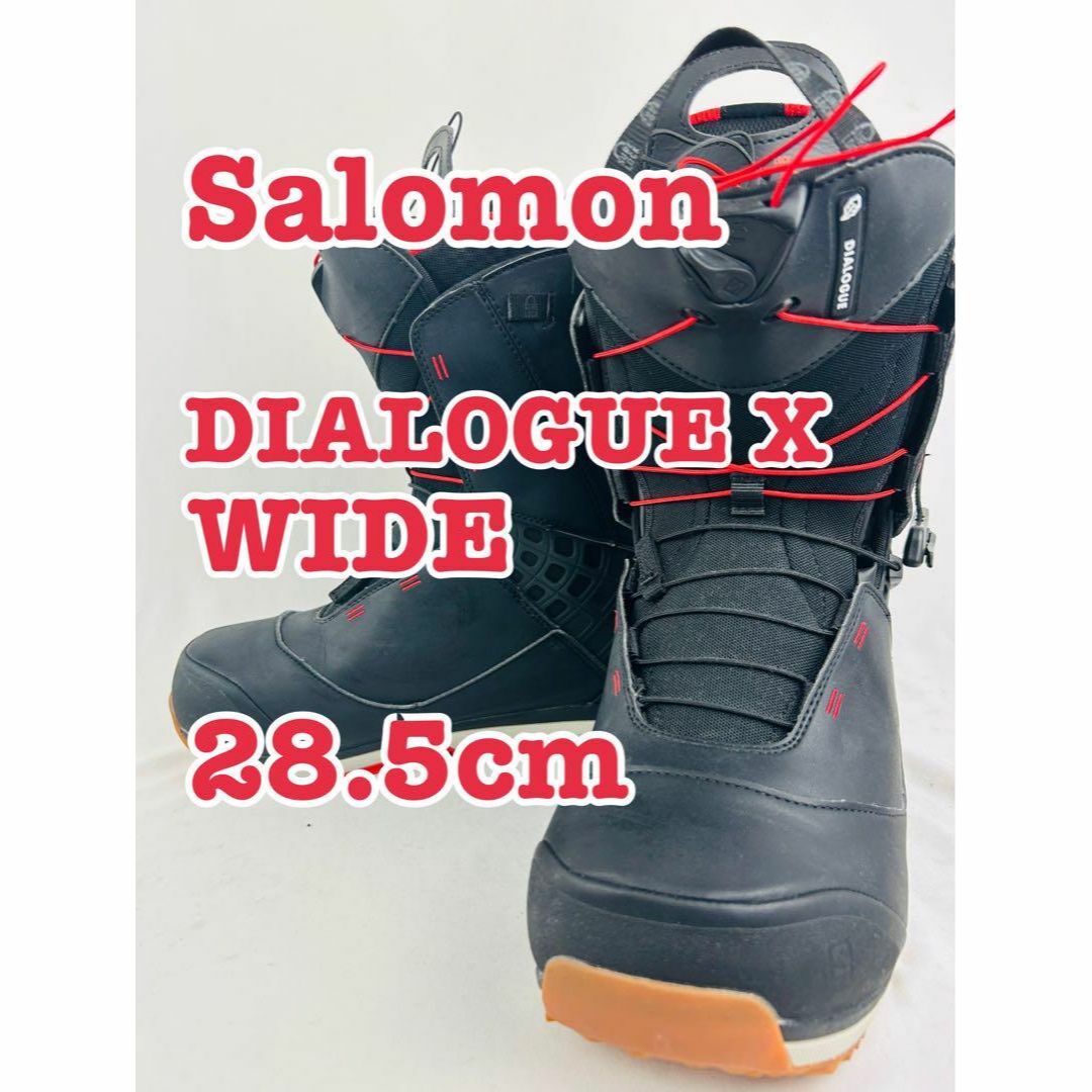 サロモン スノーボード ブーツ DIALOGUE X WIDE 28.5cm サロモン スノーボード ブーツ DIALOGUE X WIDE 28.5cm