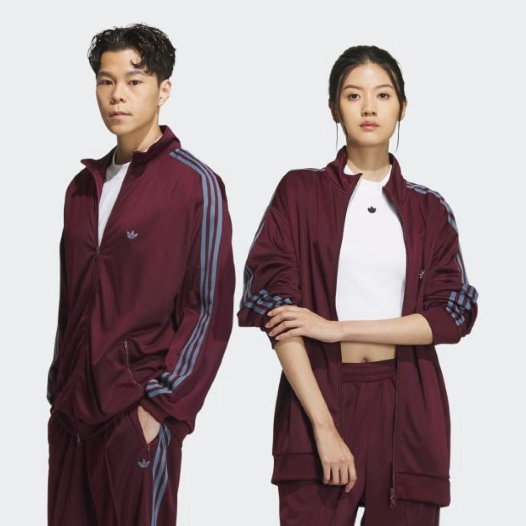 adidas - 新品未使用 adidas ベッケンバウアー マルーン Lの通販 adidas - 新品未使用 adidas ベッケンバウアー マルーン Lの通販
