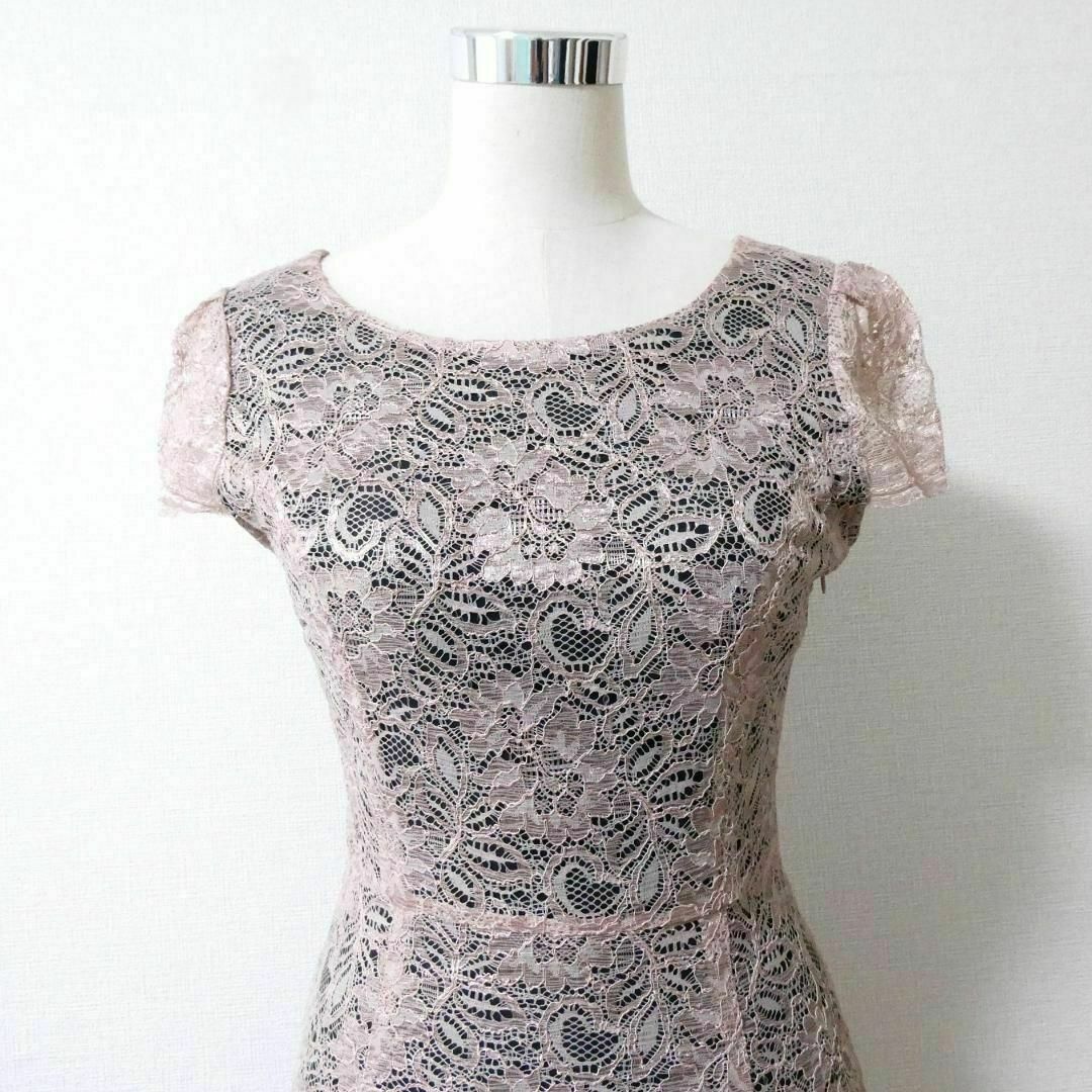 美品 PATRIZIA PEPE レース レイヤード 半袖 膝丈 ワンピース 美品 PATRIZIA PEPE レース レイヤード 半袖 膝丈 ワンピース