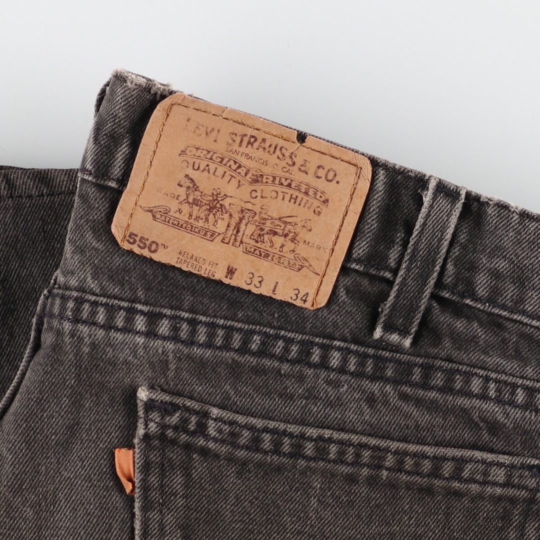 古着 90年代 リーバイス Levi´s 550 RELAXED FIT TAPERED LEG 古着 90年代 リーバイス Levi´s 550 RELAXED FIT TAPERED LEG