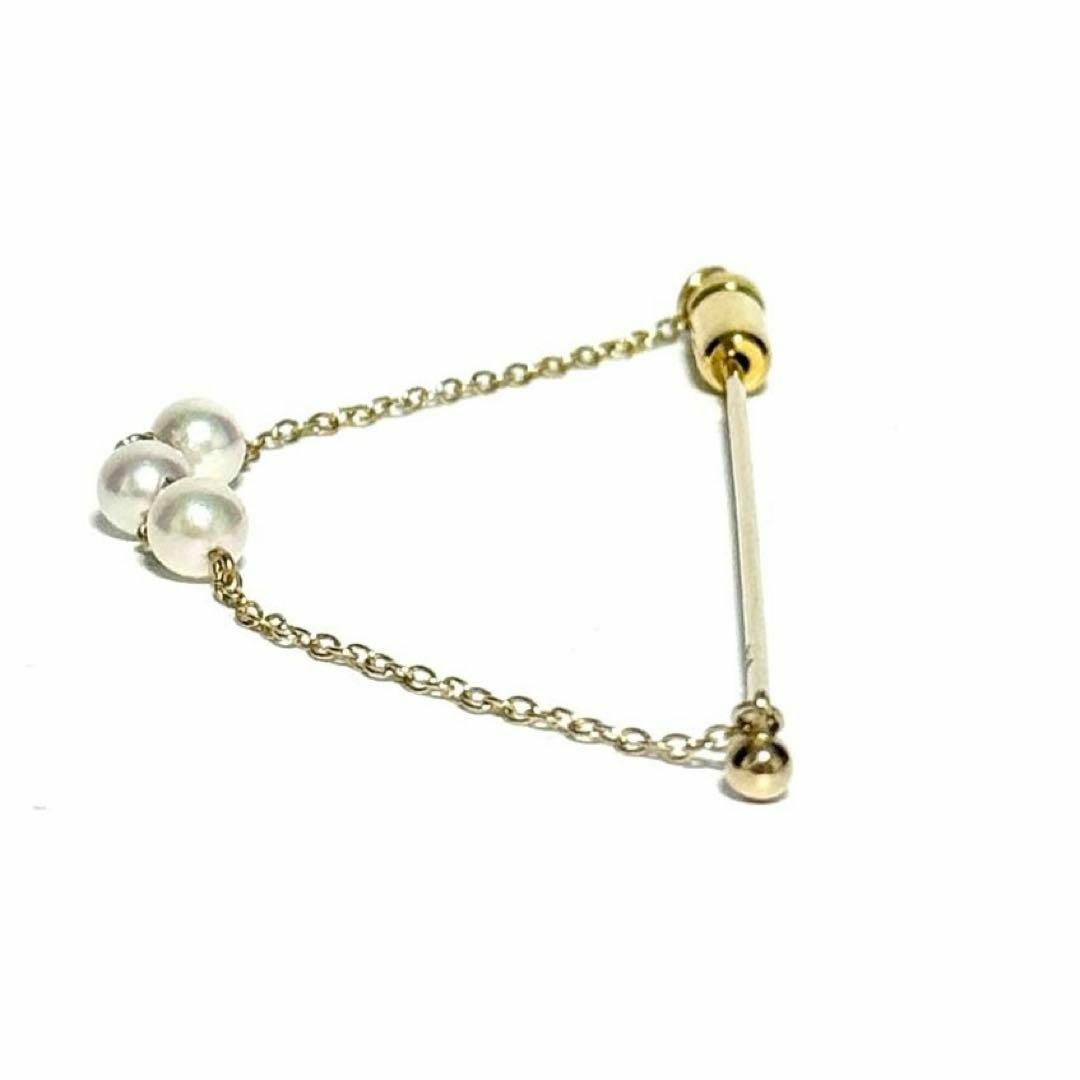 MIKIMOTO - 【超美品】ミキモト レディース ピン ブローチ K14 MIKIMOTO - 【超美品】ミキモト レディース ピン ブローチ K14