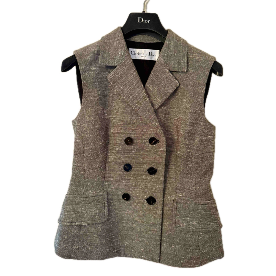 Christian Dior - DIOR ディオール　ジレ　ベスト　美品 36
