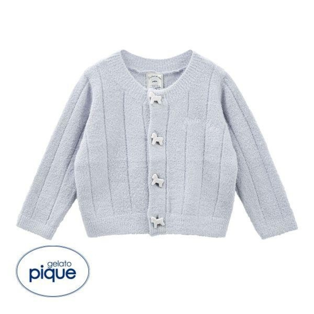 gelato pique - 【新品 未使用】ジェラートピケ スムーズィーリブカーディガン・靴下