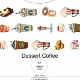 スターバックスコーヒー(Starbucks Coffee)のdessert coffee マスキングテープ(テープ/マスキングテープ)