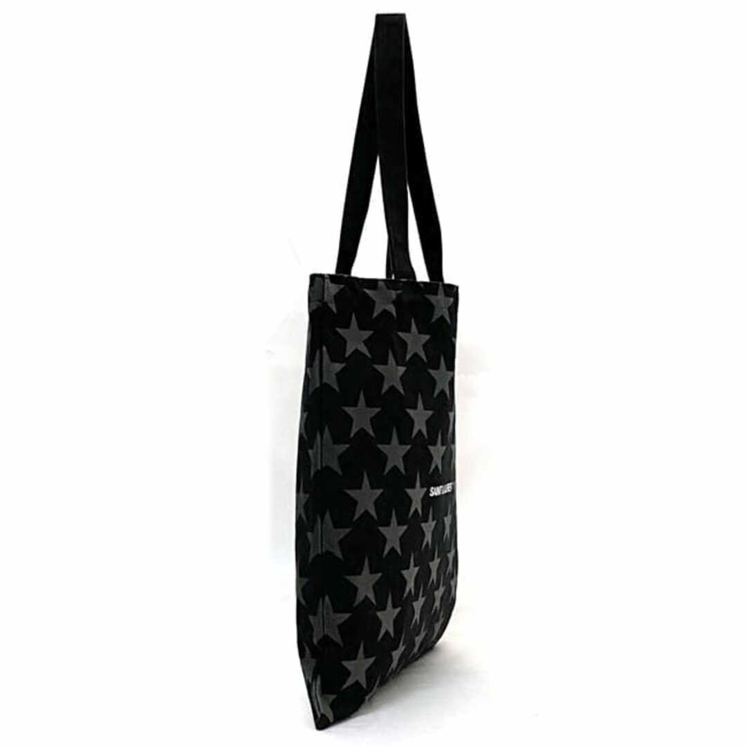 SAINT LAURENT - サンローラン トートバッグ ブラック グレー SAINT LAURENT - サンローラン トートバッグ ブラック グレー