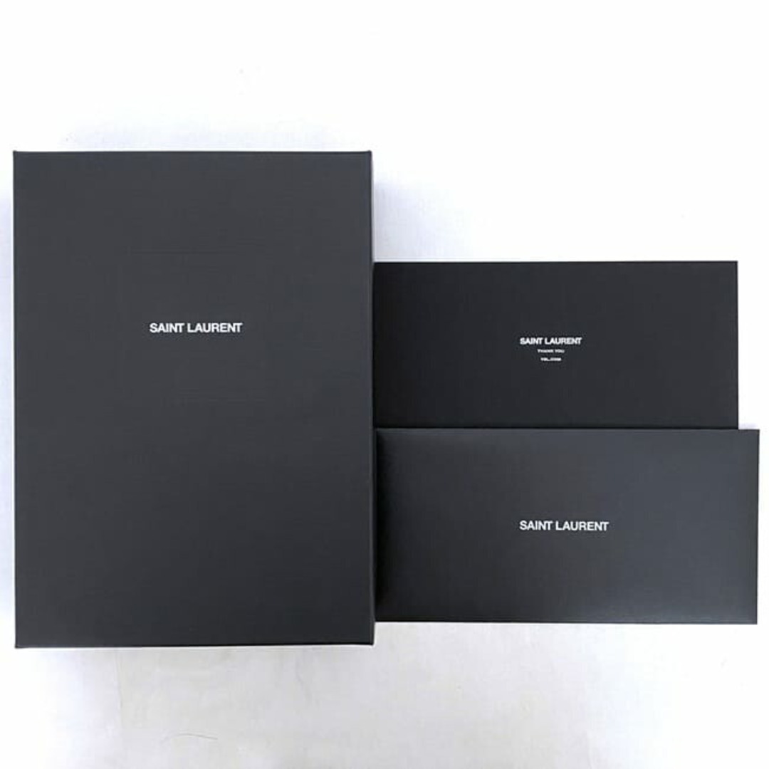 SAINT LAURENT - サンローラン トートバッグ ブラック グレー SAINT LAURENT - サンローラン トートバッグ ブラック グレー