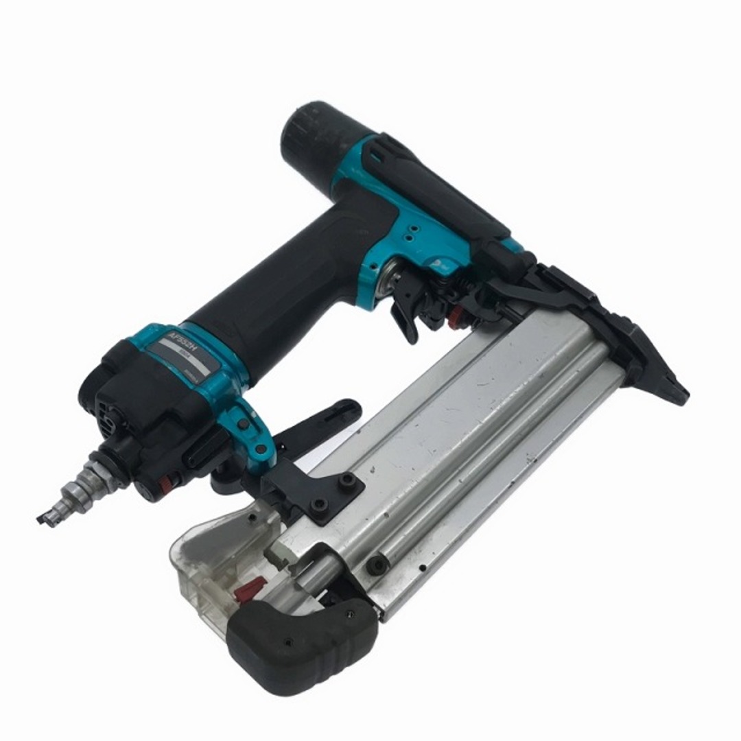 ☆品☆makita マキタ 55mm 高圧 仕上釘打機 AF552HM 青 ケース付 ☆品☆makita マキタ 55mm 高圧 仕上釘打機 AF552HM 青 ケース付