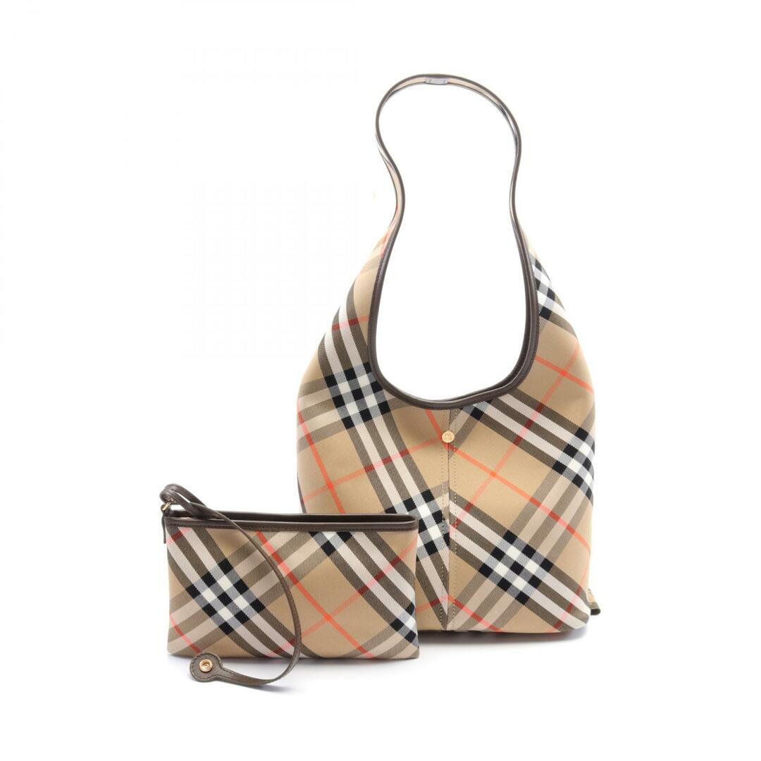 BURBERRY - バーバリー BURBERRY ショルダーバッグ バッグ キャンバス レザー レディース ベージュ系 / ブラウン系 / マルチカラー 8094678 【新品】