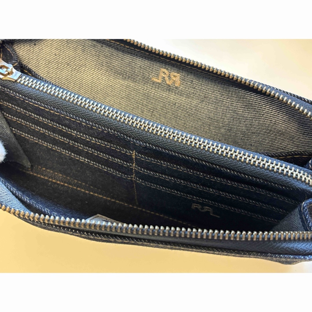 RRL - RRL/財布/デニム/インディゴ/カードケース/ラウンドジップ RRL - RRL/財布/デニム/インディゴ/カードケース/ラウンドジップ