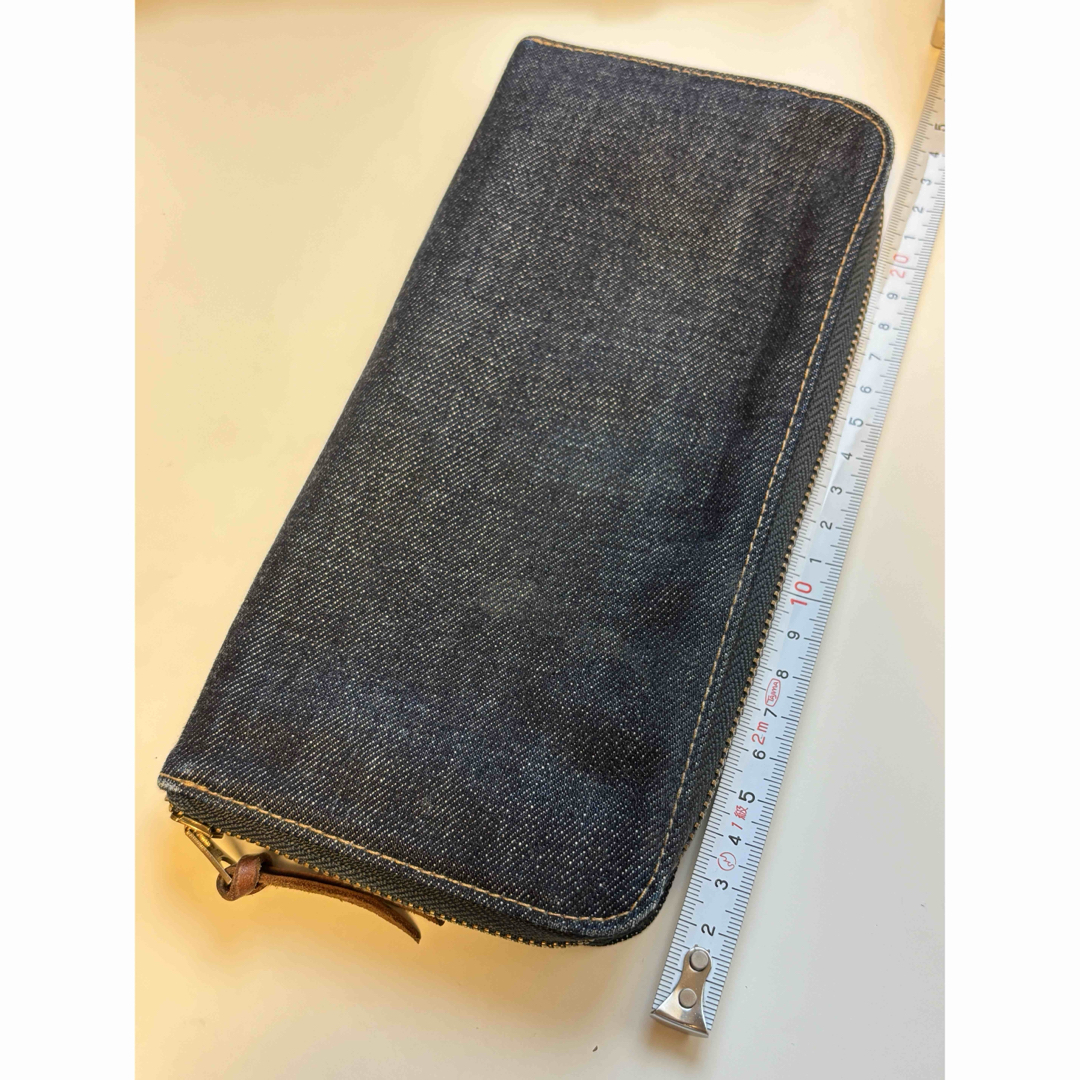 RRL - RRL/財布/デニム/インディゴ/カードケース/ラウンドジップ RRL - RRL/財布/デニム/インディゴ/カードケース/ラウンドジップ
