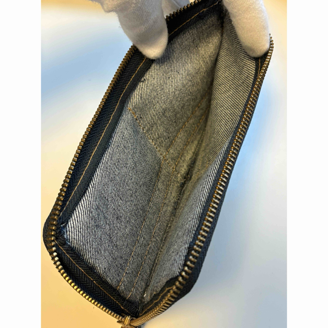 RRL - RRL/財布/デニム/インディゴ/カードケース/ラウンドジップ RRL - RRL/財布/デニム/インディゴ/カードケース/ラウンドジップ