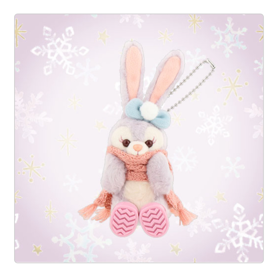ステラ・ルー(ステラルー)のダンシングスノーフレークス ぬいぐるみチャーム ステラルー エンタメ/ホビーのおもちゃ/ぬいぐるみ(キャラクターグッズ)の商品写真