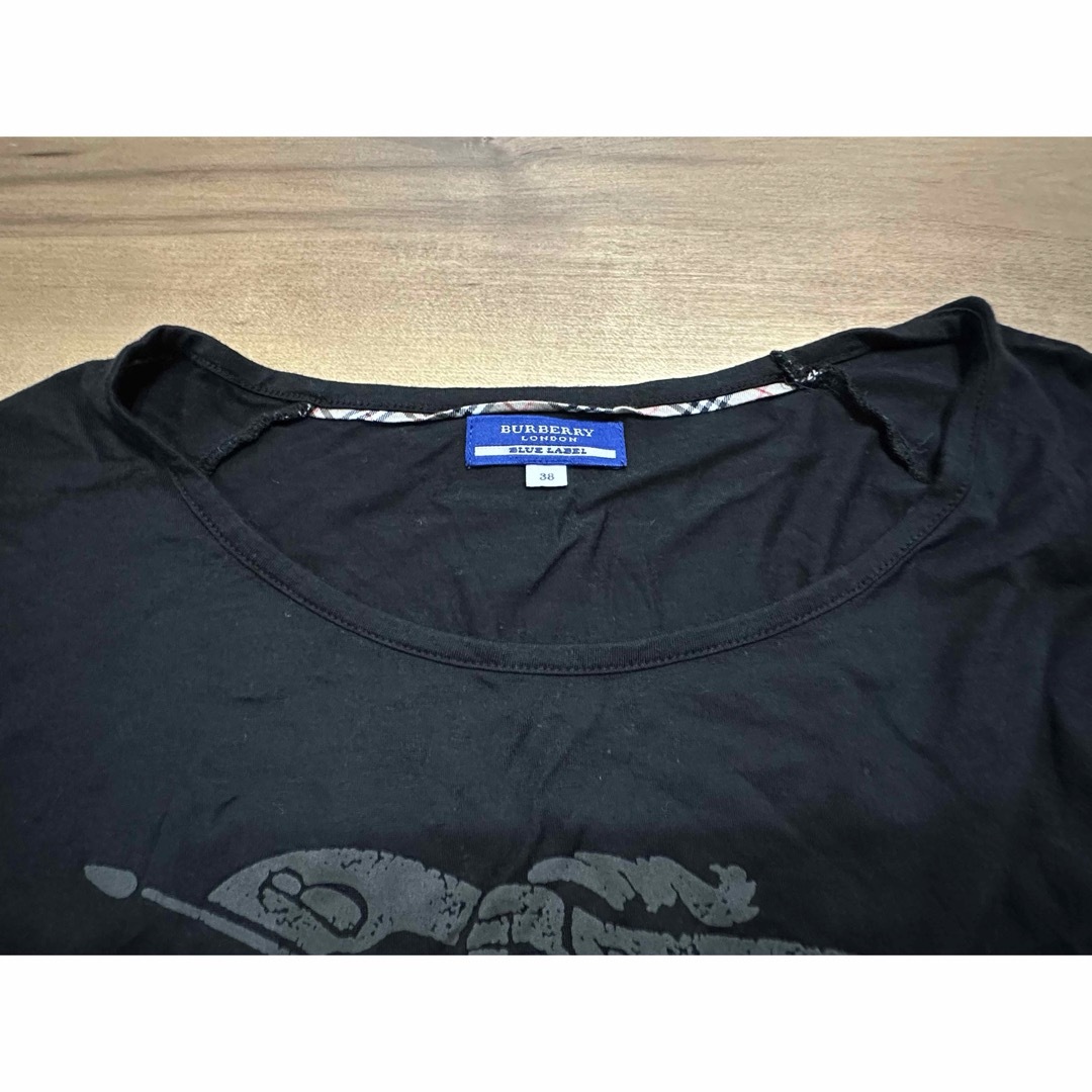 BURBERRY BLUE LABEL - バーバリーブルーレーベル カットソー 38 BURBERRY BLUE LABEL - バーバリーブルーレーベル カットソー 38