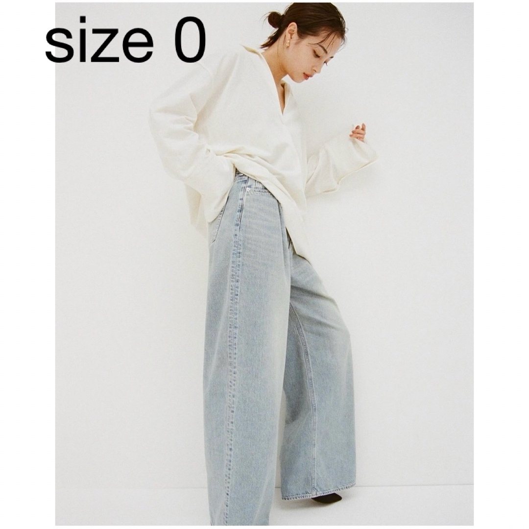 CLANE - CLANE 広瀬すず デニム TUCK WIDE DENIM PANTSの通販 by CLANE - CLANE 広瀬すず デニム TUCK WIDE DENIM PANTSの通販 by