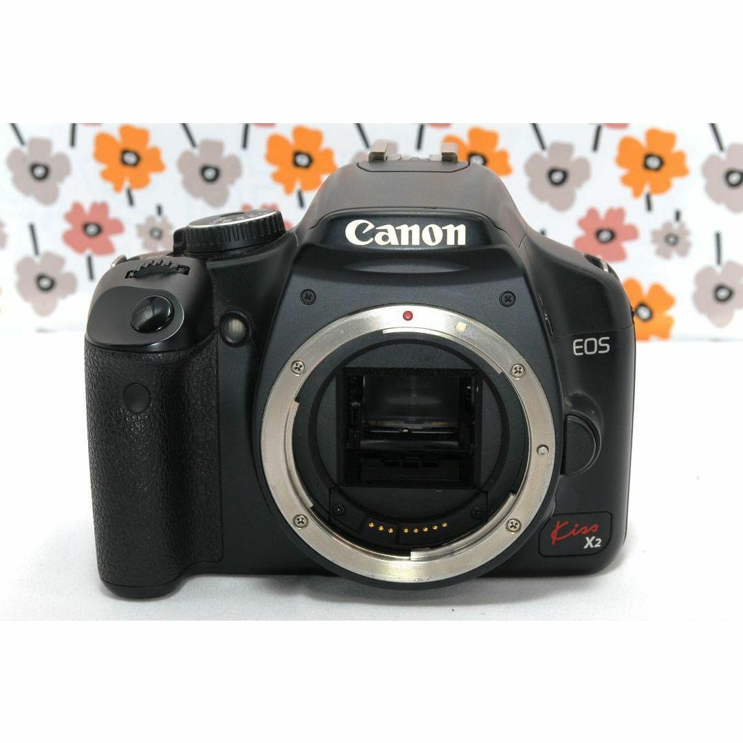 スマホ転送美品❤️Canon kiss X2❤️高画質❤️簡単操作❤️