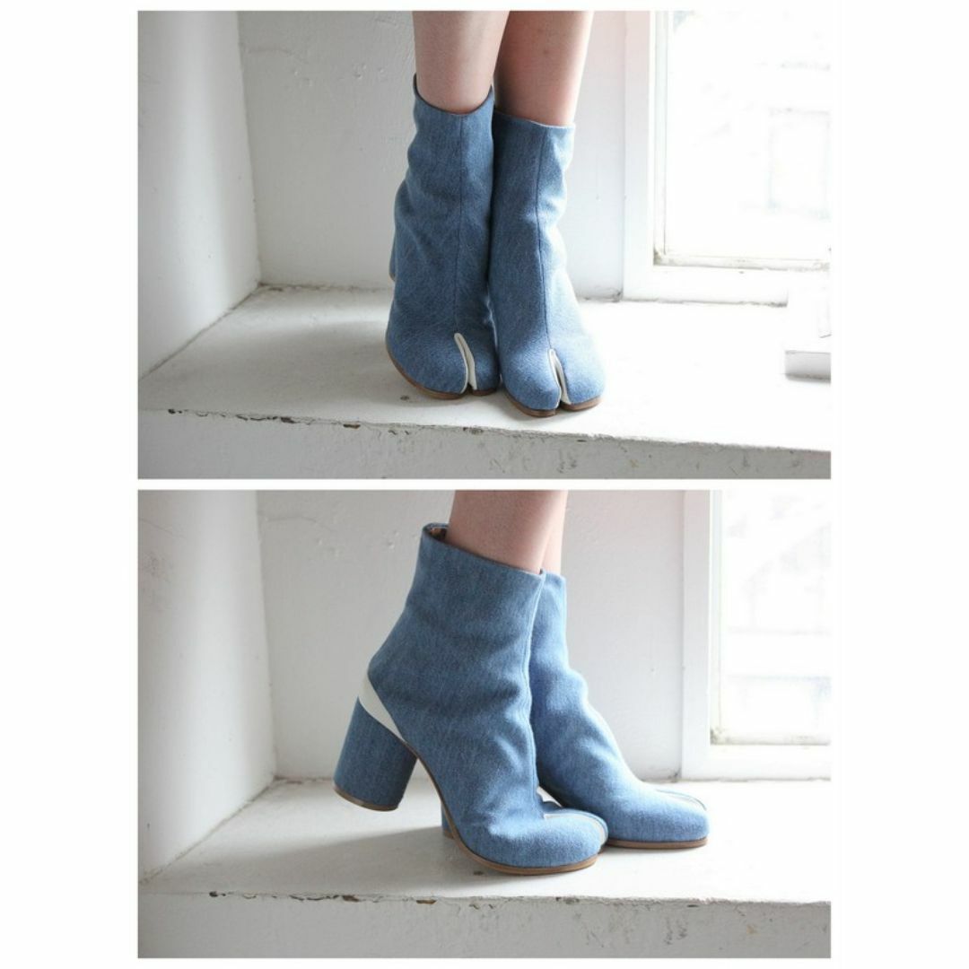 margiela マルジェラ 足袋ブーツ tabi 36.5 denim デニム margiela マルジェラ 足袋ブーツ tabi 36.5 denim デニム