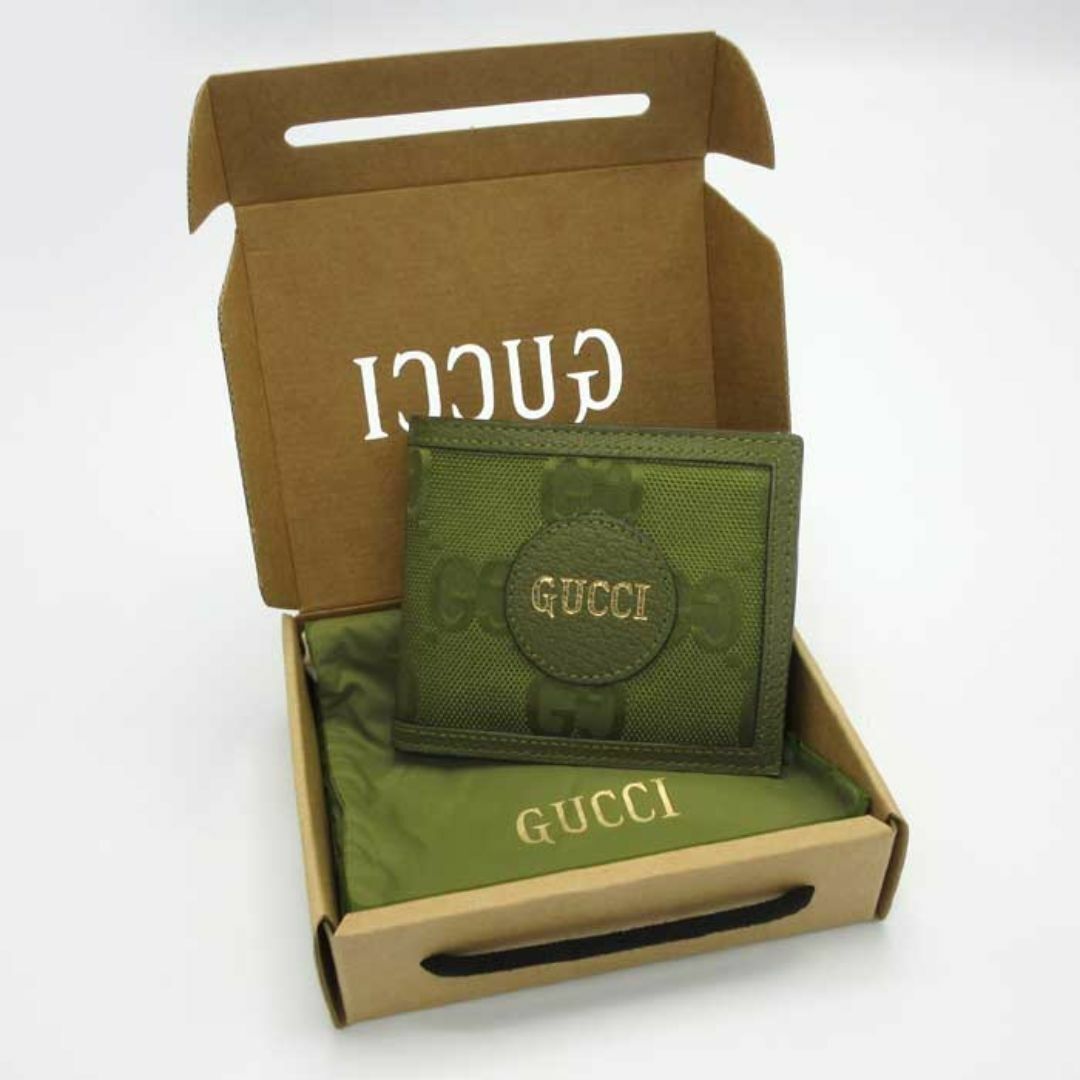 GUCCI - GUCCI 二つ折り財布(小銭入れ無) 625573 H9HAJ 3300 の GUCCI - GUCCI 二つ折り財布(小銭入れ無) 625573 H9HAJ 3300 の