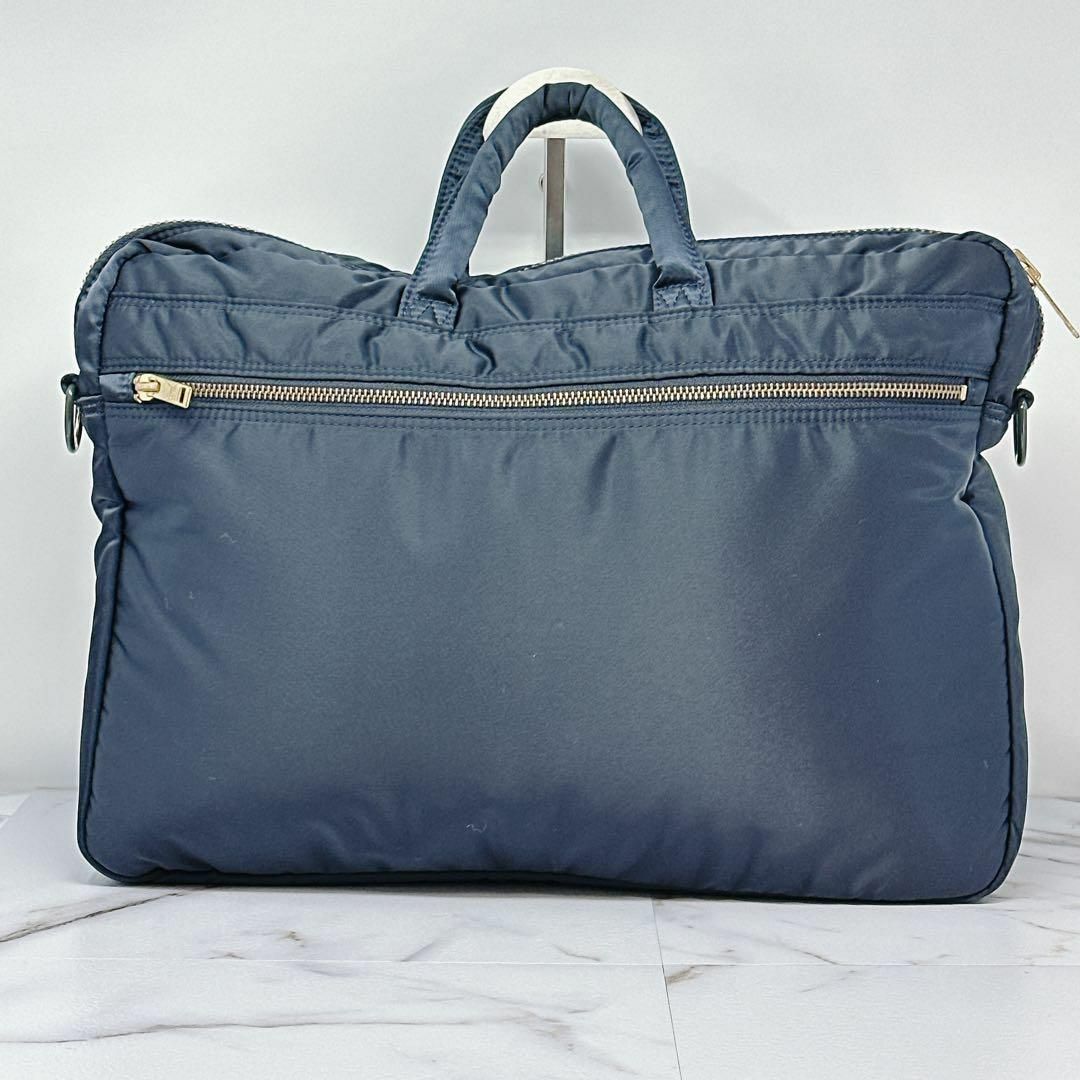 極美品 PORTER タンカー 2way ブリーフケース アイアンブルー 極美品 PORTER タンカー 2way ブリーフケース アイアンブルー