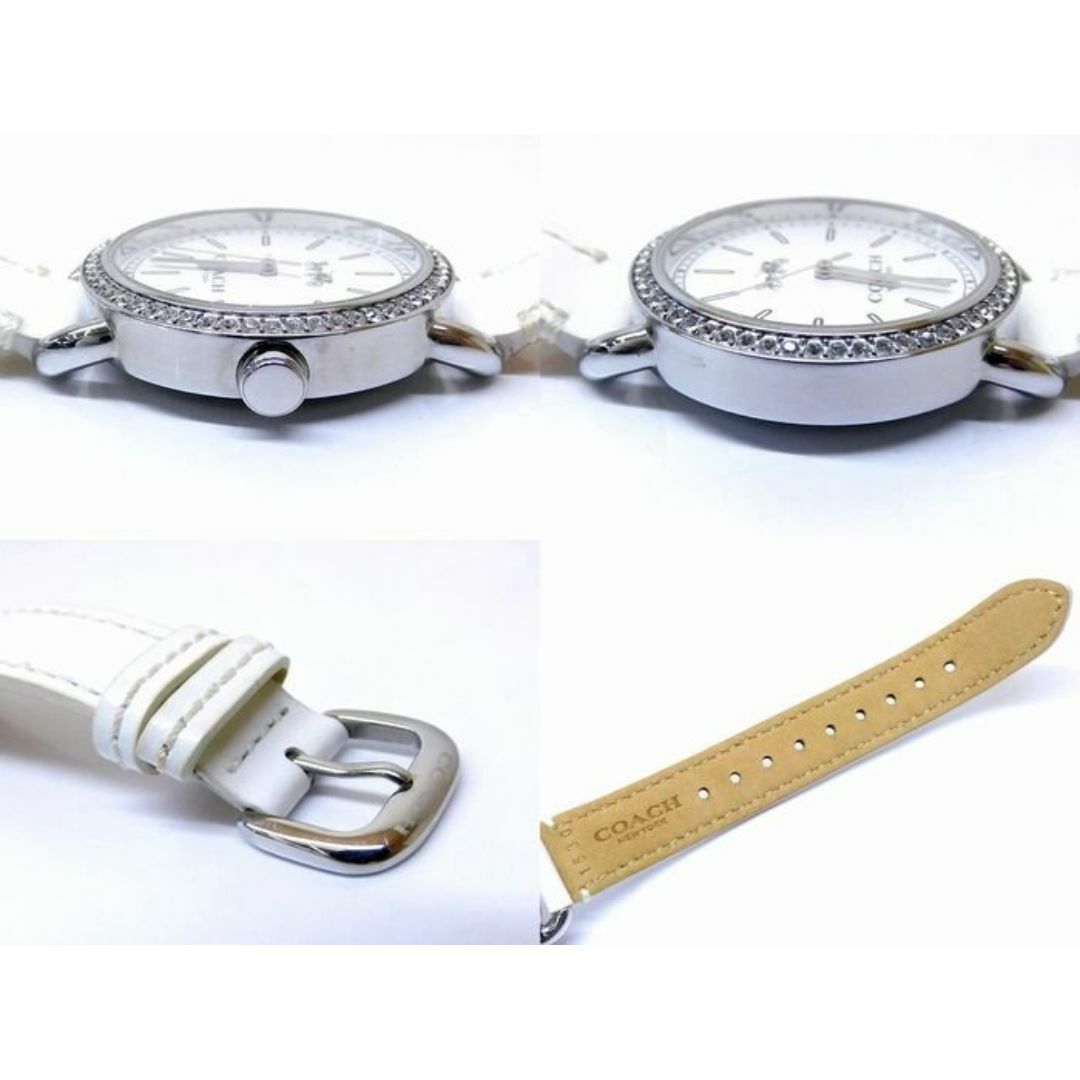 美品 コーチ 時計 ☆ CA.105.7.95.1205S ラインストーン 美品 コーチ 時計 ☆ CA.105.7.95.1205S ラインストーン