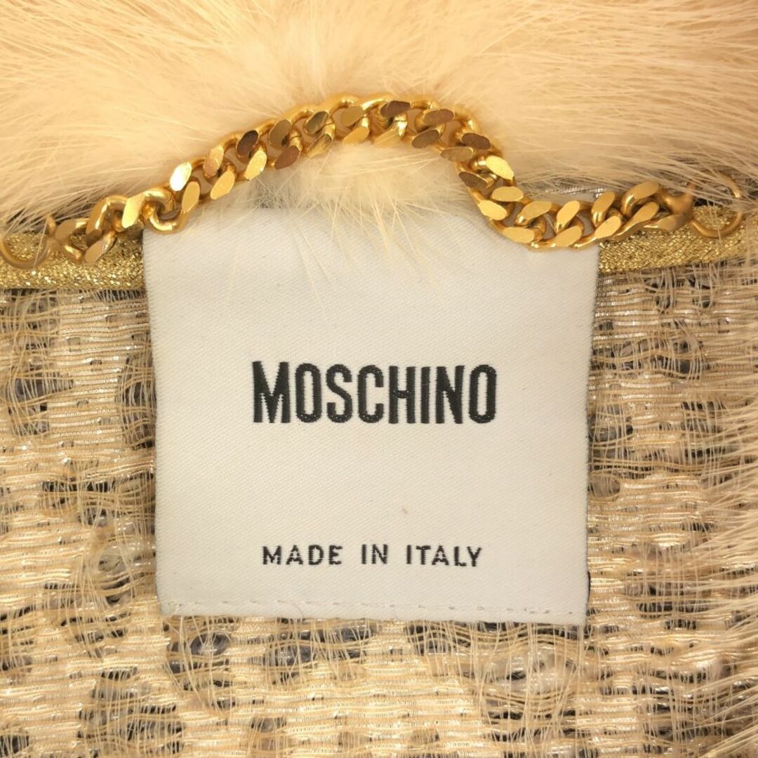 MOSCHINO - 美品 MOSCHINO モスキーノ ジャケット 40 モヘア 他 MOSCHINO - 美品 MOSCHINO モスキーノ ジャケット 40 モヘア 他