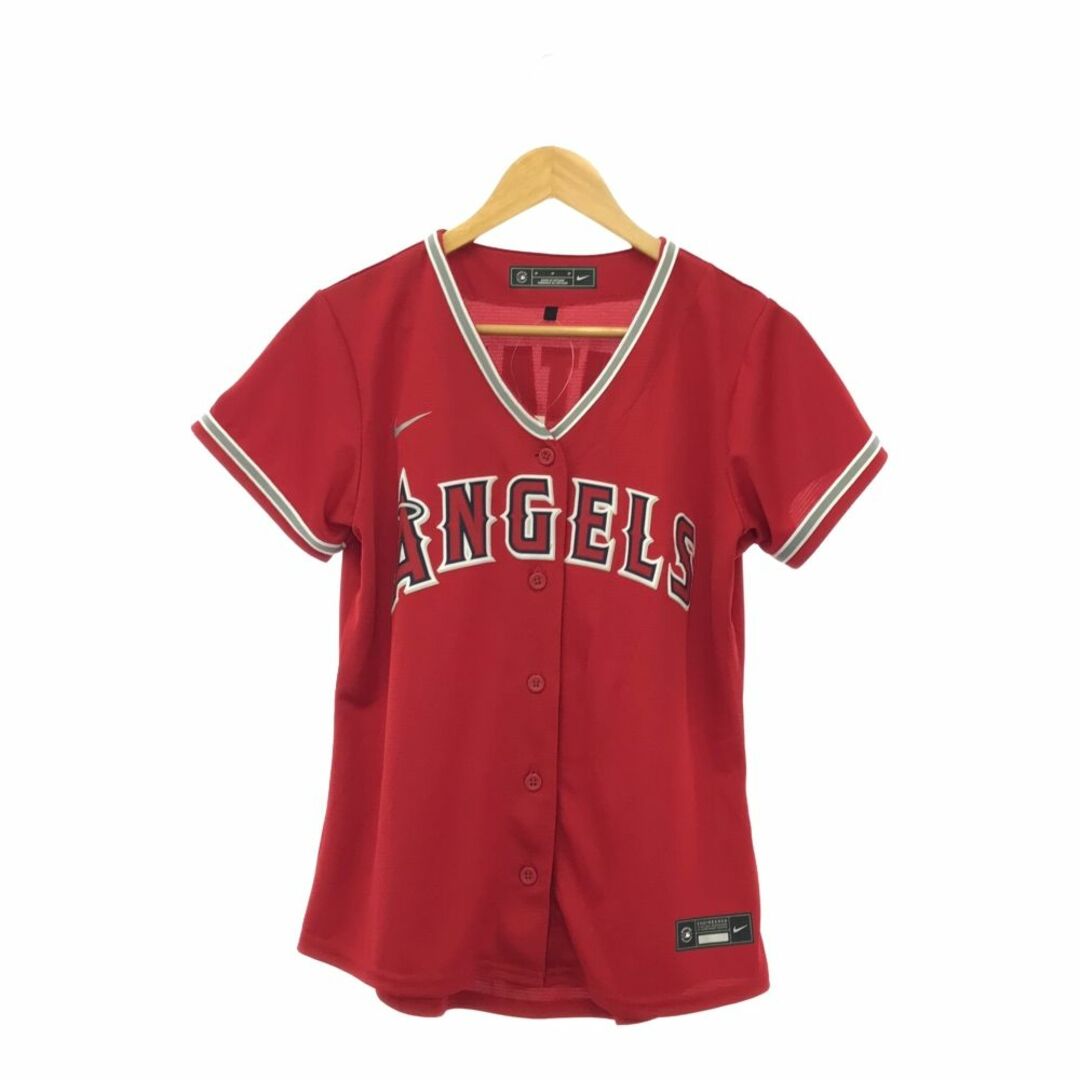 新品本物 美品 大谷翔平選手 17 ロサンゼルスエンゼルス ナイキ NIKE ユニフォームシャツ