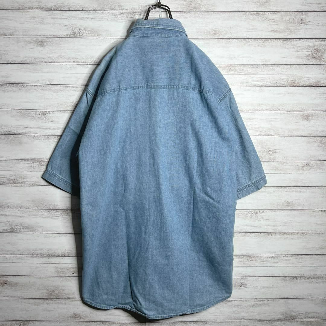 ☆美品☆ ハーレーダビッドソン デニムシャツ XL 古着】ハーレーダビッドソン 長袖デニムシャツ 刺繍 XL - メルカリ
