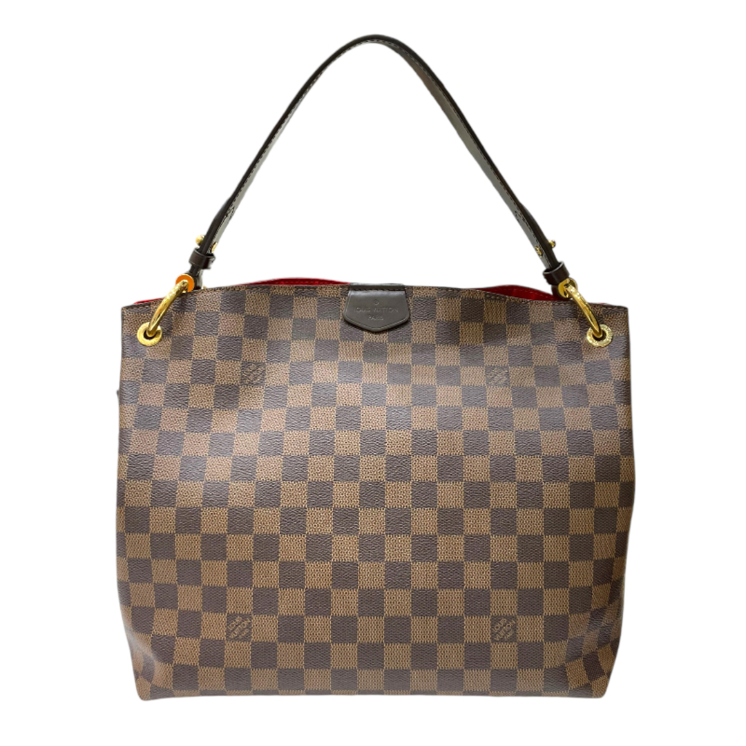 ルイ・ヴィトン LOUIS VUITTON グレースフルPM N44044 エベヌ ダミエ・キャンバス/レザー レディース ショルダーバッグ