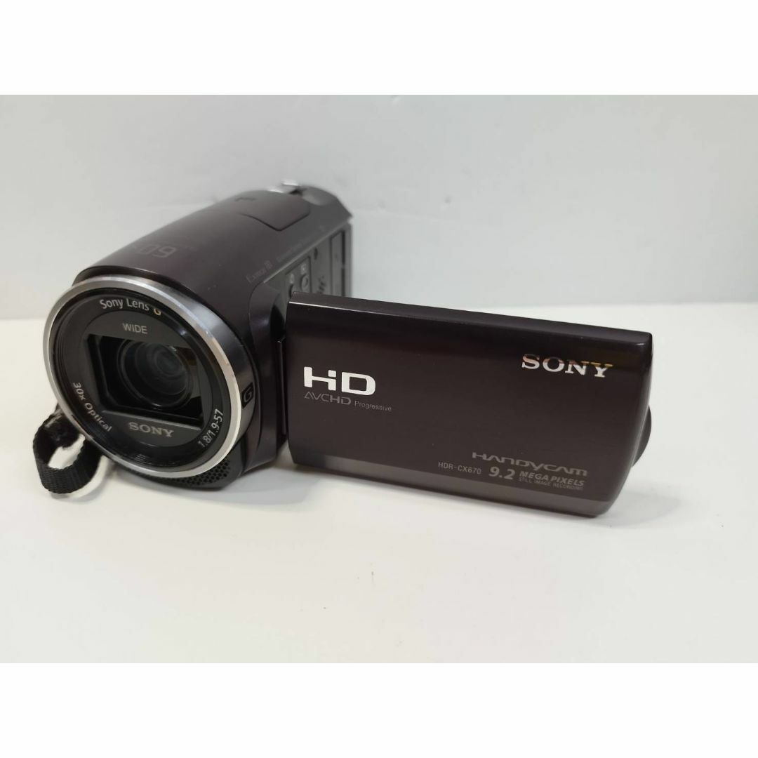 動作品】SONY Handycam ビデオカメラ HDR-CX670 動作品】SONY Handycam ビデオカメラ HDR-CX670