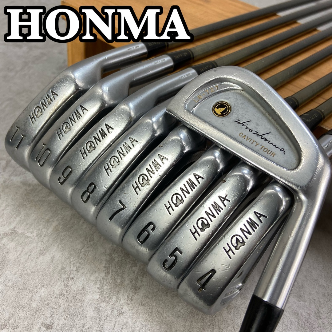 本間ゴルフ - HONMA ホンマ LB-727 3STAR 星 スター 黒七宝 本間ゴルフ - HONMA ホンマ LB-727 3STAR 星 スター 黒七宝