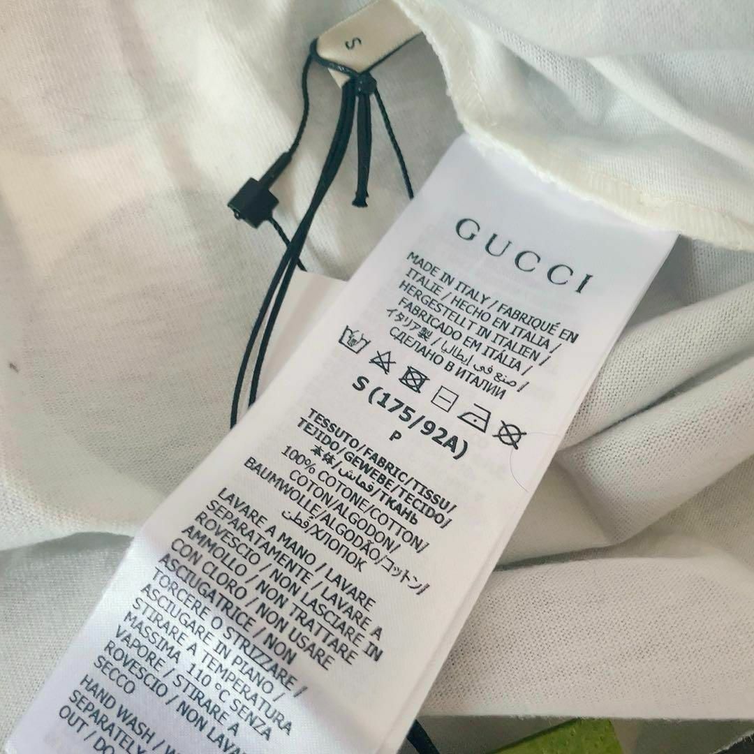 GUCCI Tシャツ Perseo ポルカ ドットプリント ユニセックス トップス GUCCI Tシャツ Perseo ポルカ ドットプリント ユニセックス トップス