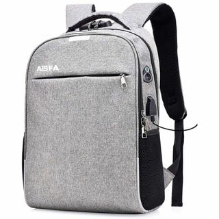 AISFA リュック メンズ レディース 大容量 USB PC 旅行 多機能(バッグパック/リュック)